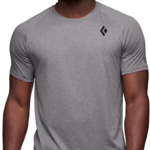 Black Diamond Equipment M Lightwire Ss Tech Tee - Steel Grey - Extra Small