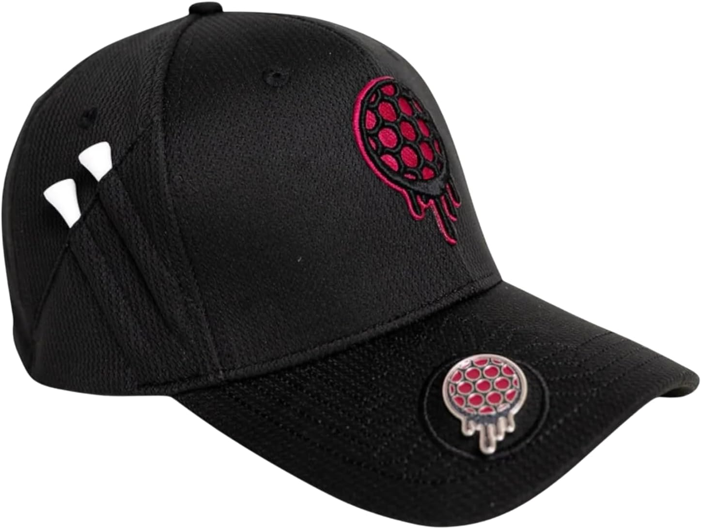 BONK Golf Sweet Spot Golf Hats - Tee Holder & Magnetic Ball Marker - Sweat-Stain Resistant - 100% Custom Made - Image 8