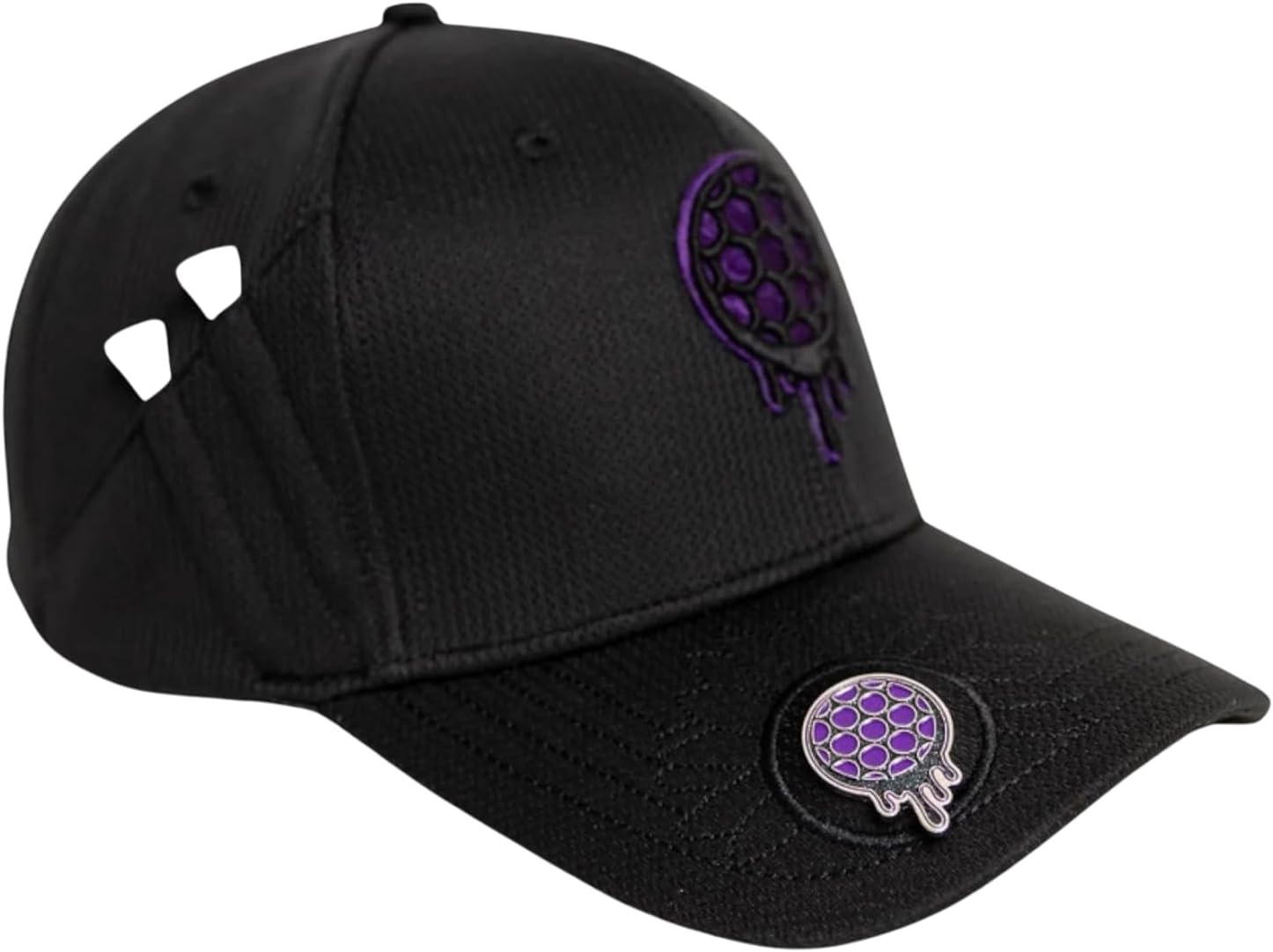 BONK Golf Sweet Spot Golf Hats - Tee Holder & Magnetic Ball Marker - Sweat-Stain Resistant - 100% Custom Made - Image 10