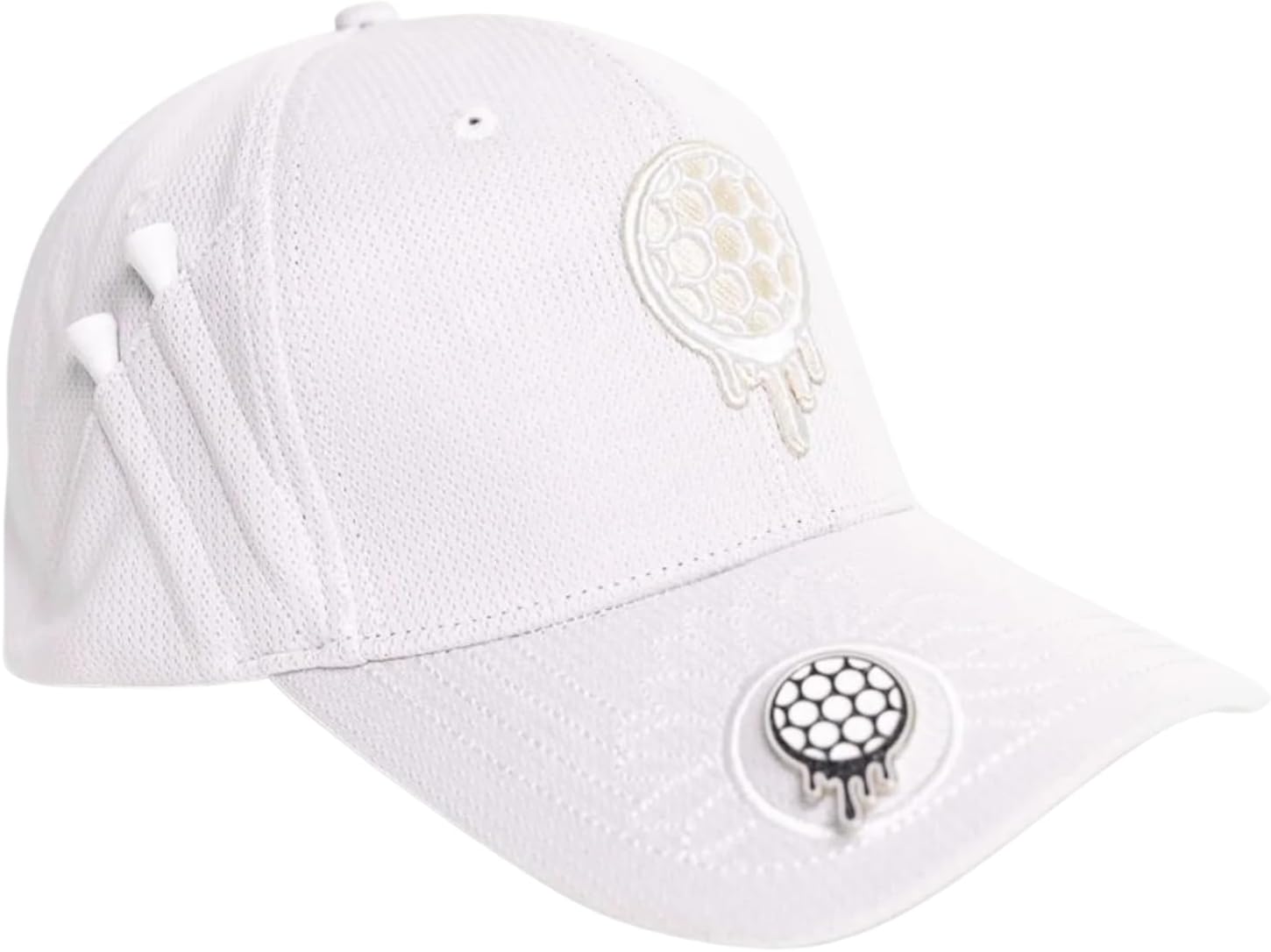 BONK Golf Sweet Spot Golf Hats - Tee Holder & Magnetic Ball Marker - Sweat-Stain Resistant - 100% Custom Made - Image 6