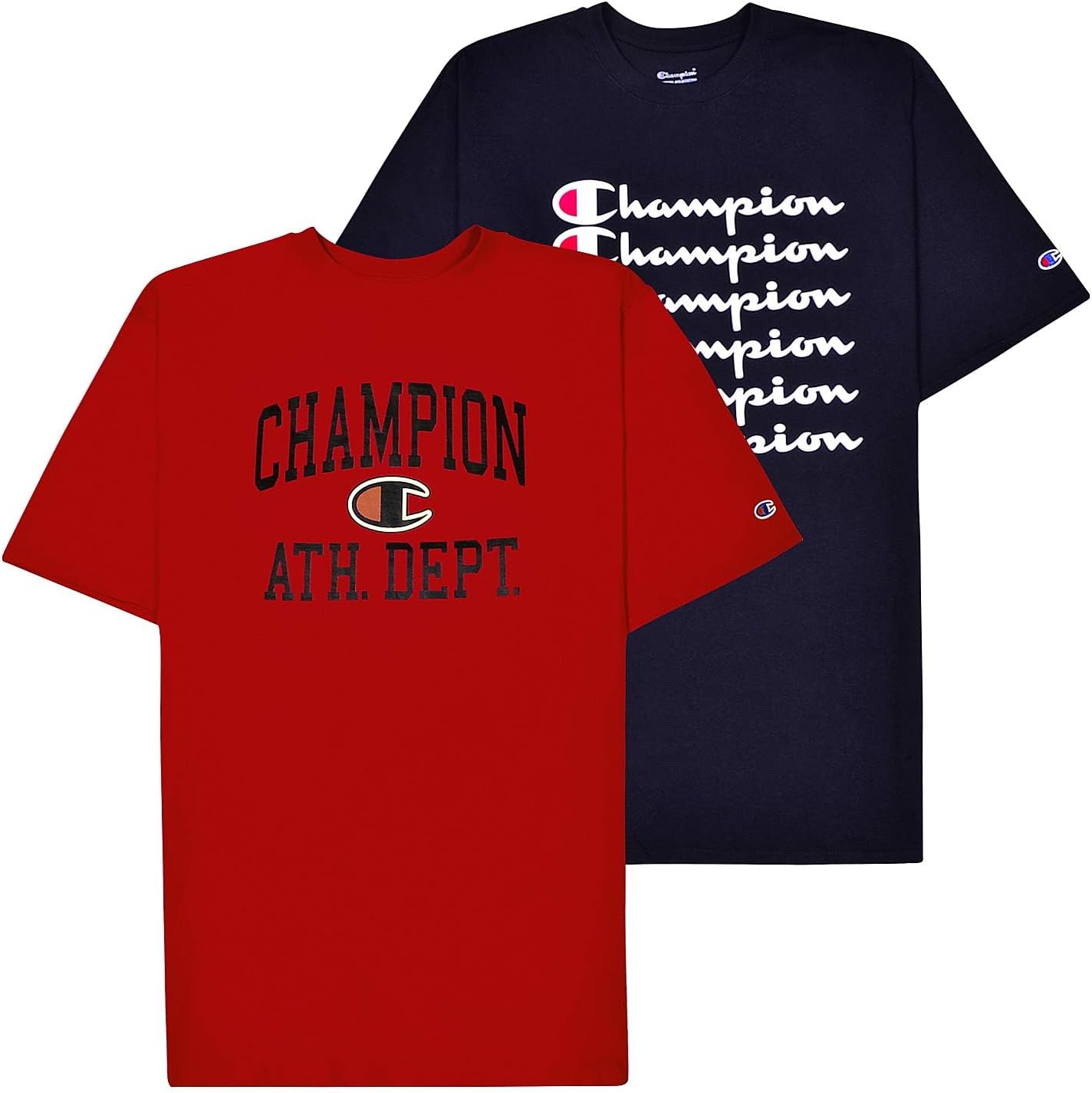 Champion Big and Tall T Shirts for Men \u2013 2 Pack Graphic Mens Big and Tall Tees - Image 10