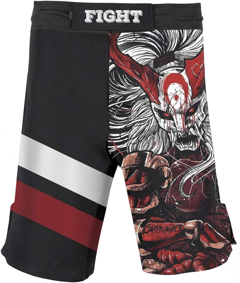 CHOO Men's Mask Samurai Moisture Wicking T-Shirt Quick-Dry Stretch Clothing Sets for Cycling, XX-Large - Image 4