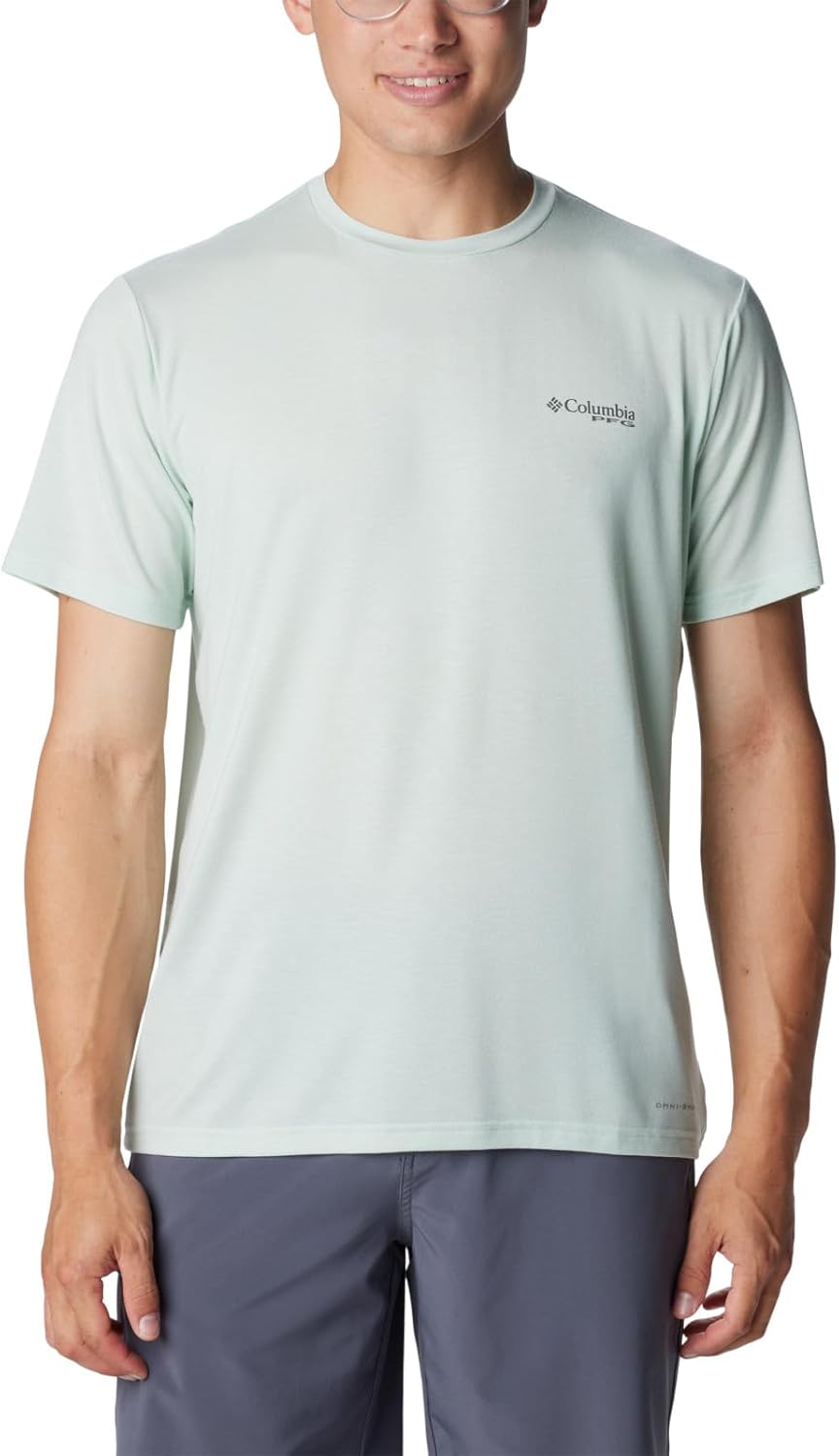 Columbia Men's PFG Uncharted Tech Tee Short Sleeve - Image 9