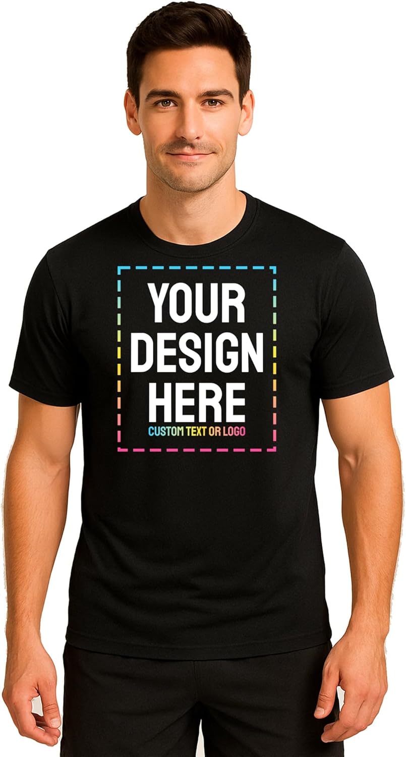 Custom Dry Fit T-Shirts \u2013 Moisture-Wicking Short Sleeve Performance Shirt for Men Women Gym Running Workout Sports - Image 3