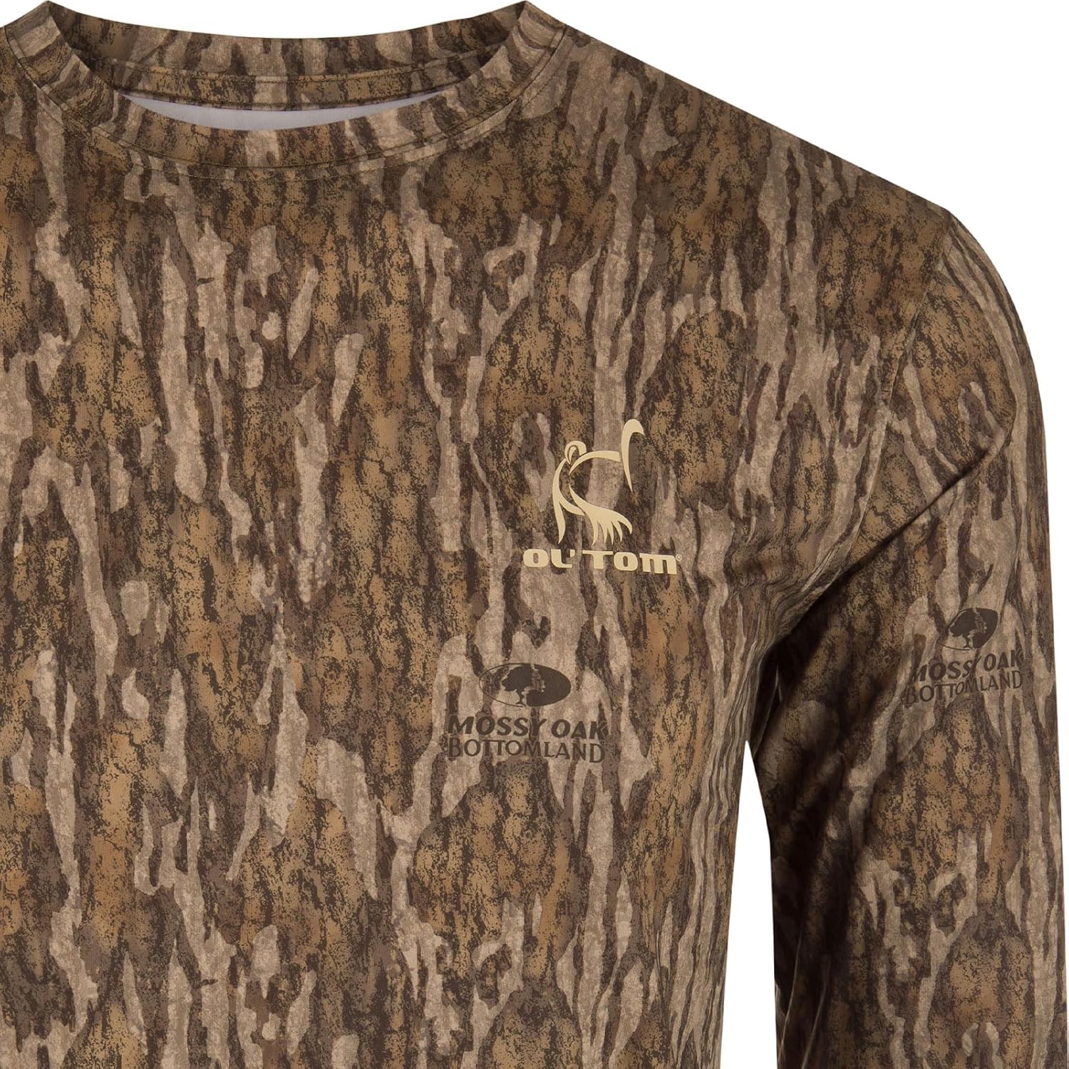Drake Waterfowl Men's Performance Crew Long Sleeve T-Shirt - Lightweight Soft Breathable Quick-Dry Moisture-Wicking Camo Tee - Image 3