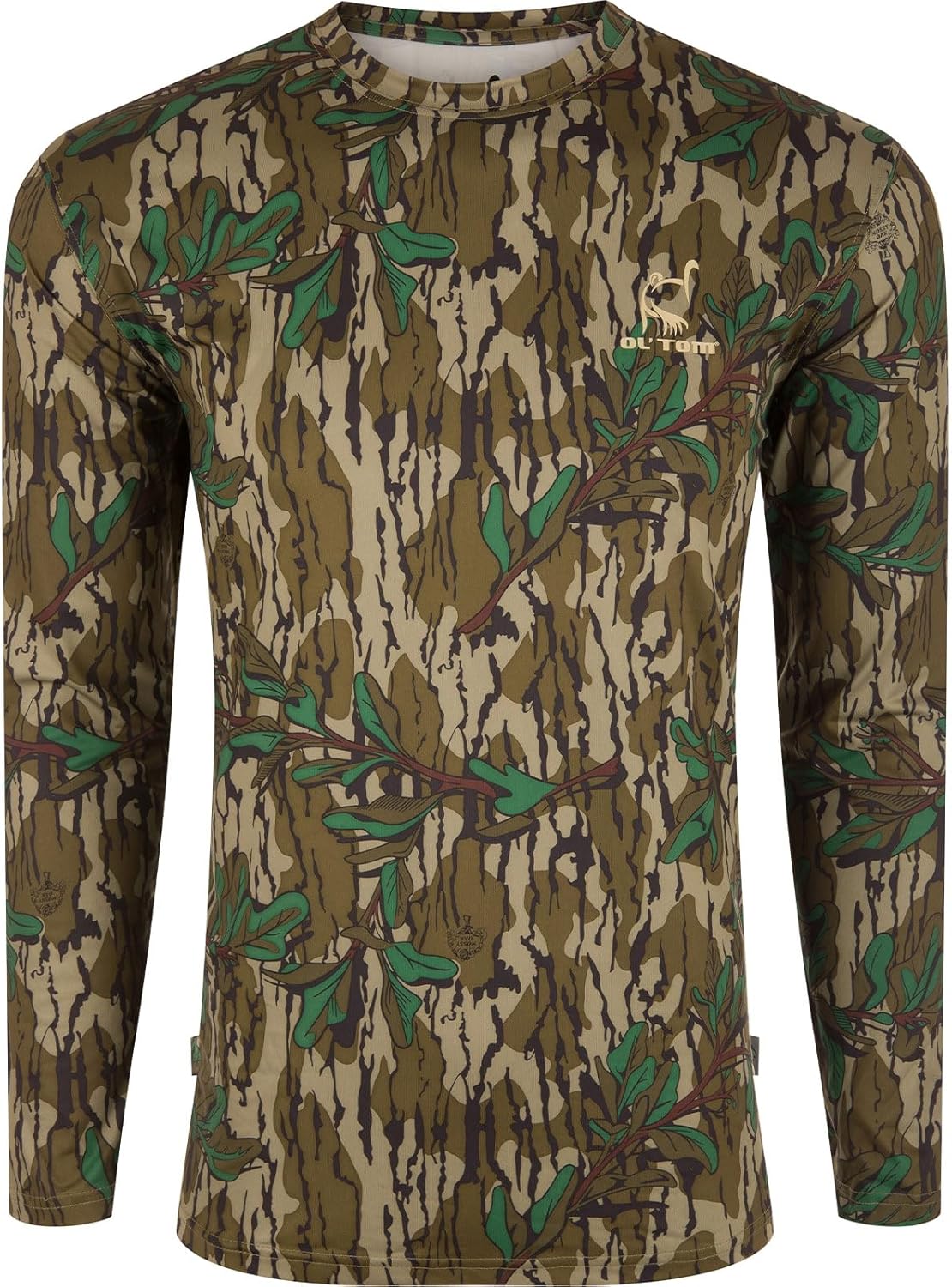 Drake Waterfowl Men's Performance Crew Long Sleeve T-Shirt - Lightweight Soft Breathable Quick-Dry Moisture-Wicking Camo Tee - Image 6