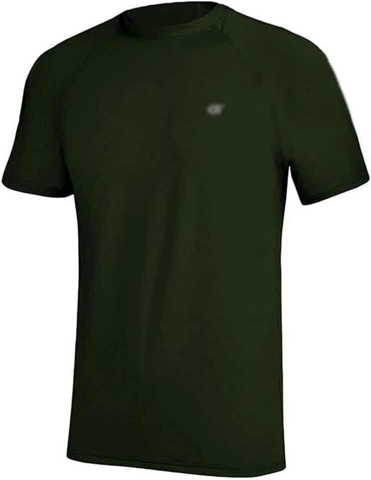 DUYHBAWRS Shirts T-Shirts Gym Hiking Sports Clothes Sports T-Shirt Quick Dry Short Sleeve Solid Color