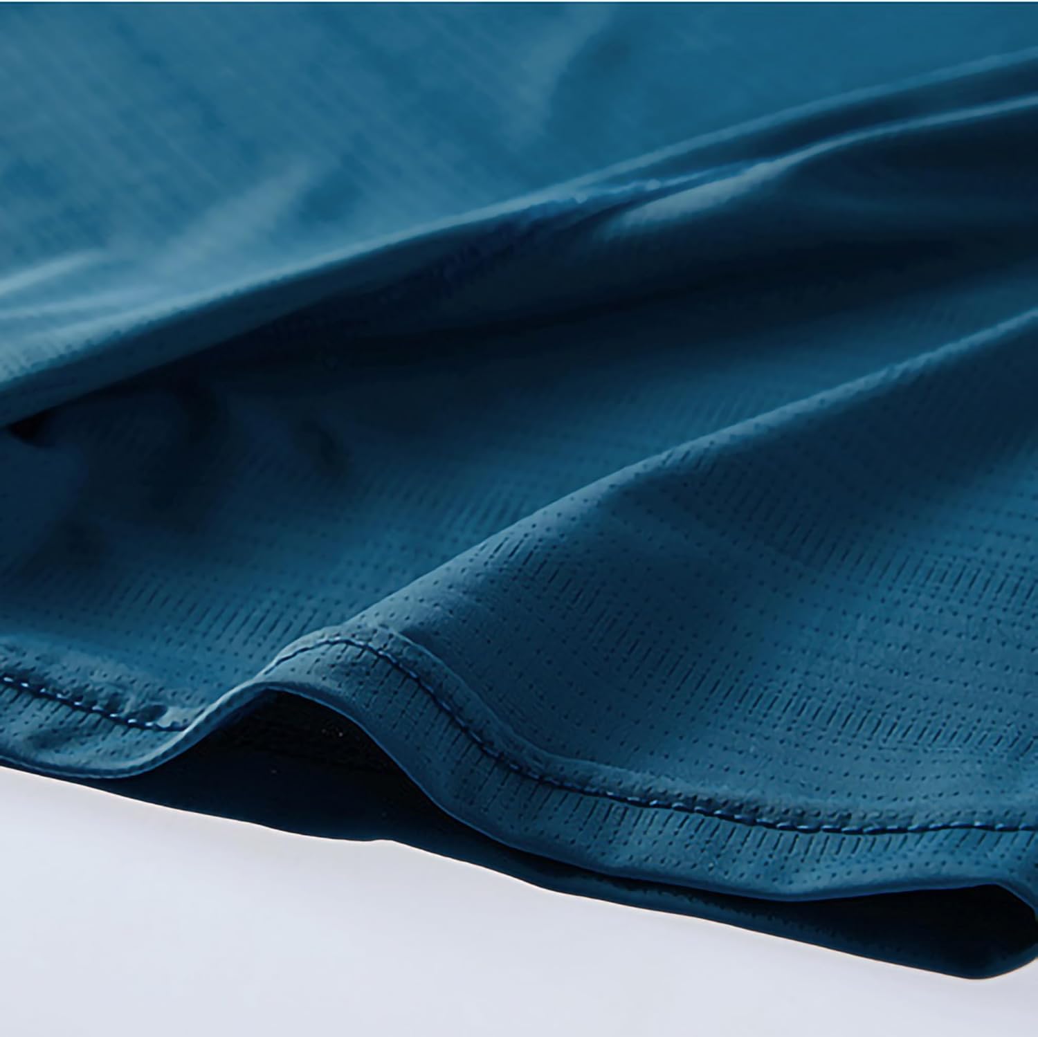 FixtureDisplays® 5 Pack Workout Shirts Dry Fit Moisture Wicking Athletic Shirts Mesh Breathable Short-Sleeve T-Shirt for Men White Black Grey Blue Green Size: M 15787-M-1D - Image 7