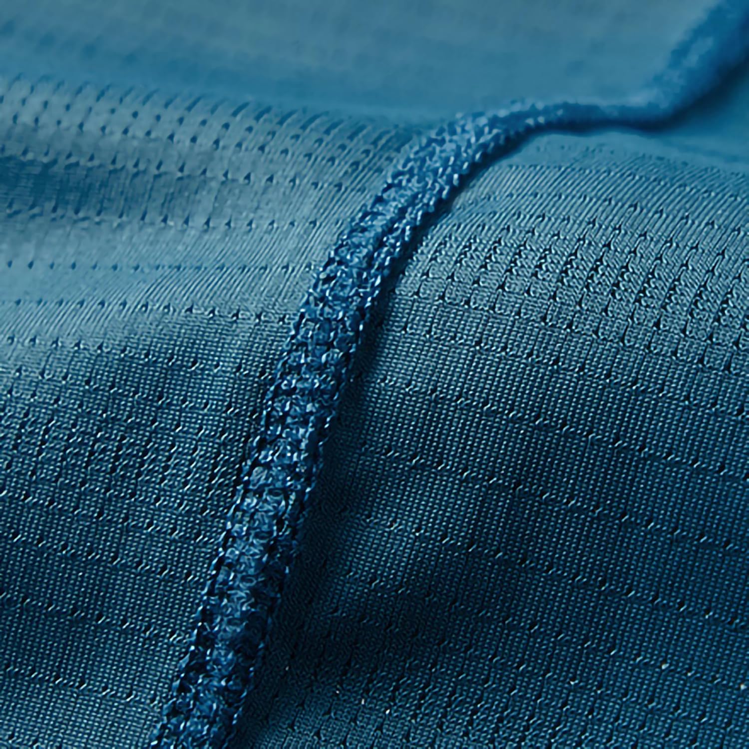 FixtureDisplays® 5 Pack Workout Shirts Dry Fit Moisture Wicking Athletic Shirts Mesh Breathable Short-Sleeve T-Shirt for Men White Black Grey Blue Green Size: M 15787-M-1D - Image 6