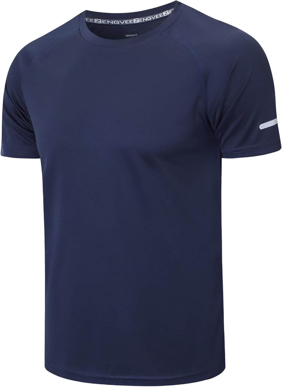 frueo Men's 1\/3 Pack Workout Shirts Quick Dry Moisture Wicking Short Sleeve Mesh Athletic T-Shirts - Image 18