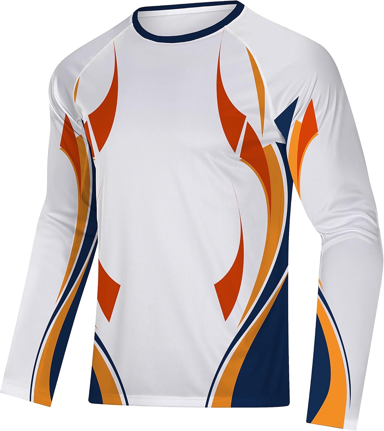 GOUTDOO Men's Sun Protection Shirts UPF 50+ Long Sleeve Hoodie for Outdoor Activities