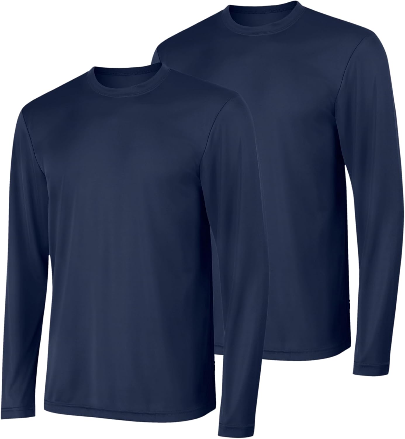 Hanes Sport Men's Long-Sleeve T-Shirt Pack, Cool DRI Moisture-Wicking Performance T-Shirts, Performance Tee, 2-Pack - Image 16