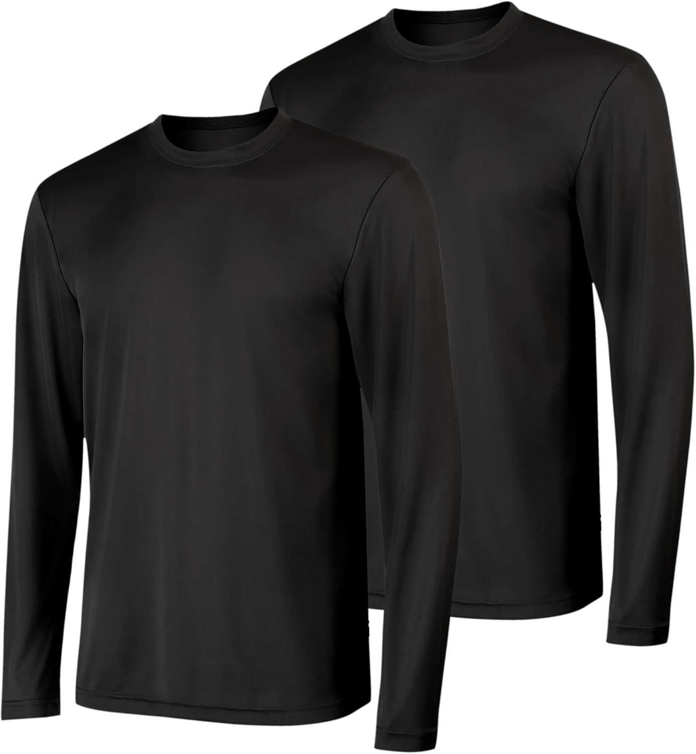 Hanes Sport Men's Long-Sleeve T-Shirt Pack, Cool DRI Moisture-Wicking Performance T-Shirts, Performance Tee, 2-Pack - Image 12