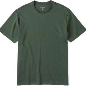 Huckberry Wills Aloeknit T-Shirt, Buttery Soft, Cool Feel, Peruvian Pima Cotton - Premium Men's T-Shirts, Shirts for Men