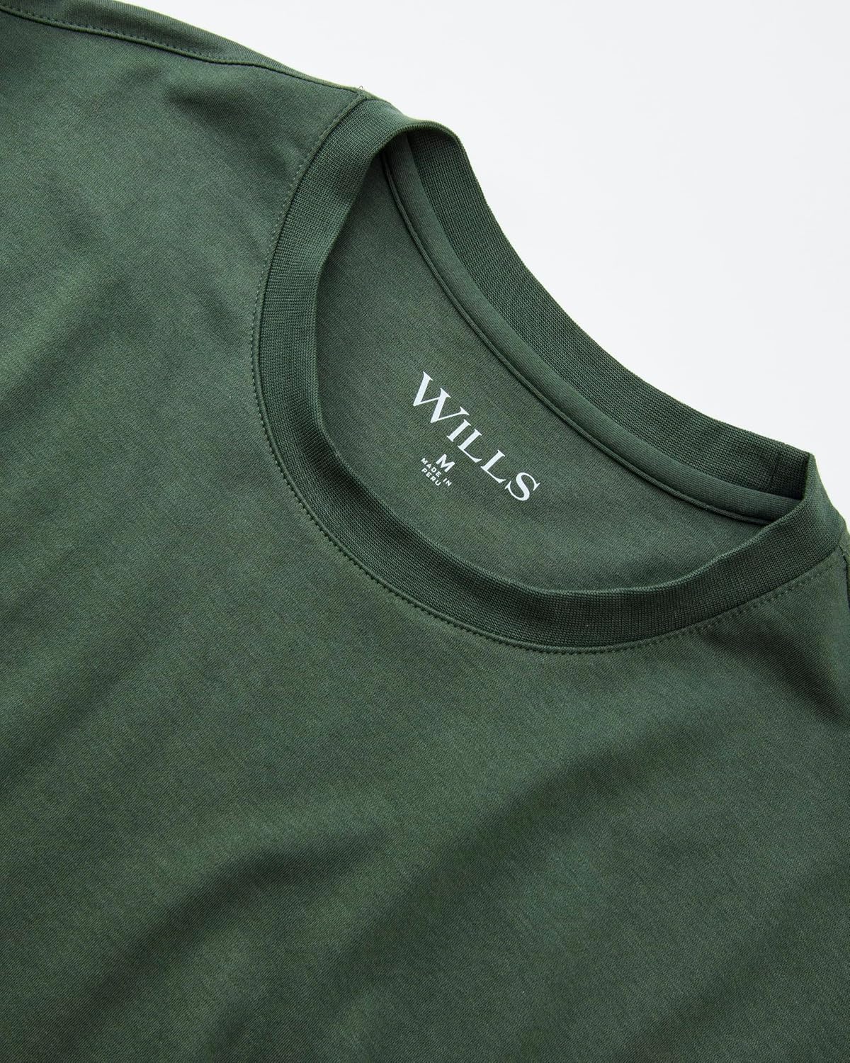 Huckberry Wills Aloeknit T-Shirt, Buttery Soft, Cool Feel, Peruvian Pima Cotton - Premium Men's T-Shirts, Shirts for Men - Image 6