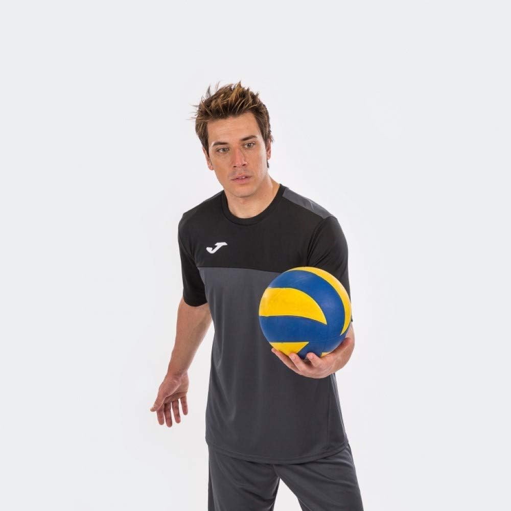 Joma T-Shirt Winner M/C Antracite-Black - Image 6