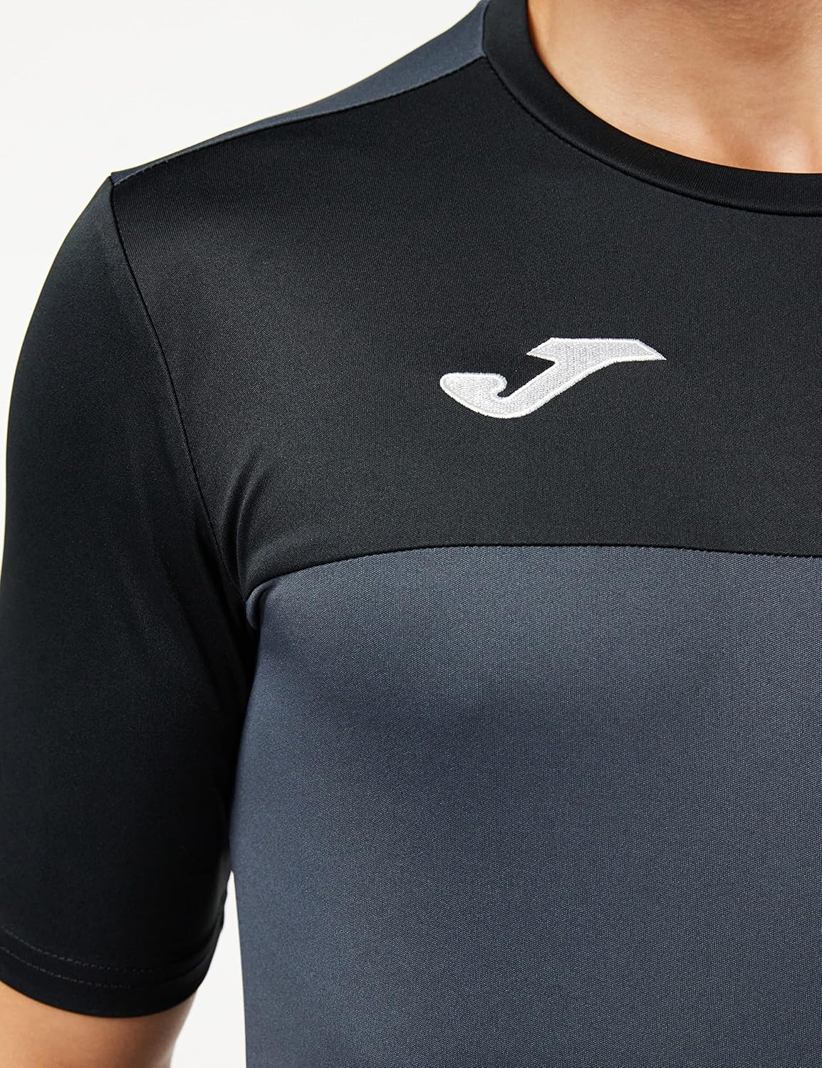 Joma T-Shirt Winner M/C Antracite-Black - Image 3