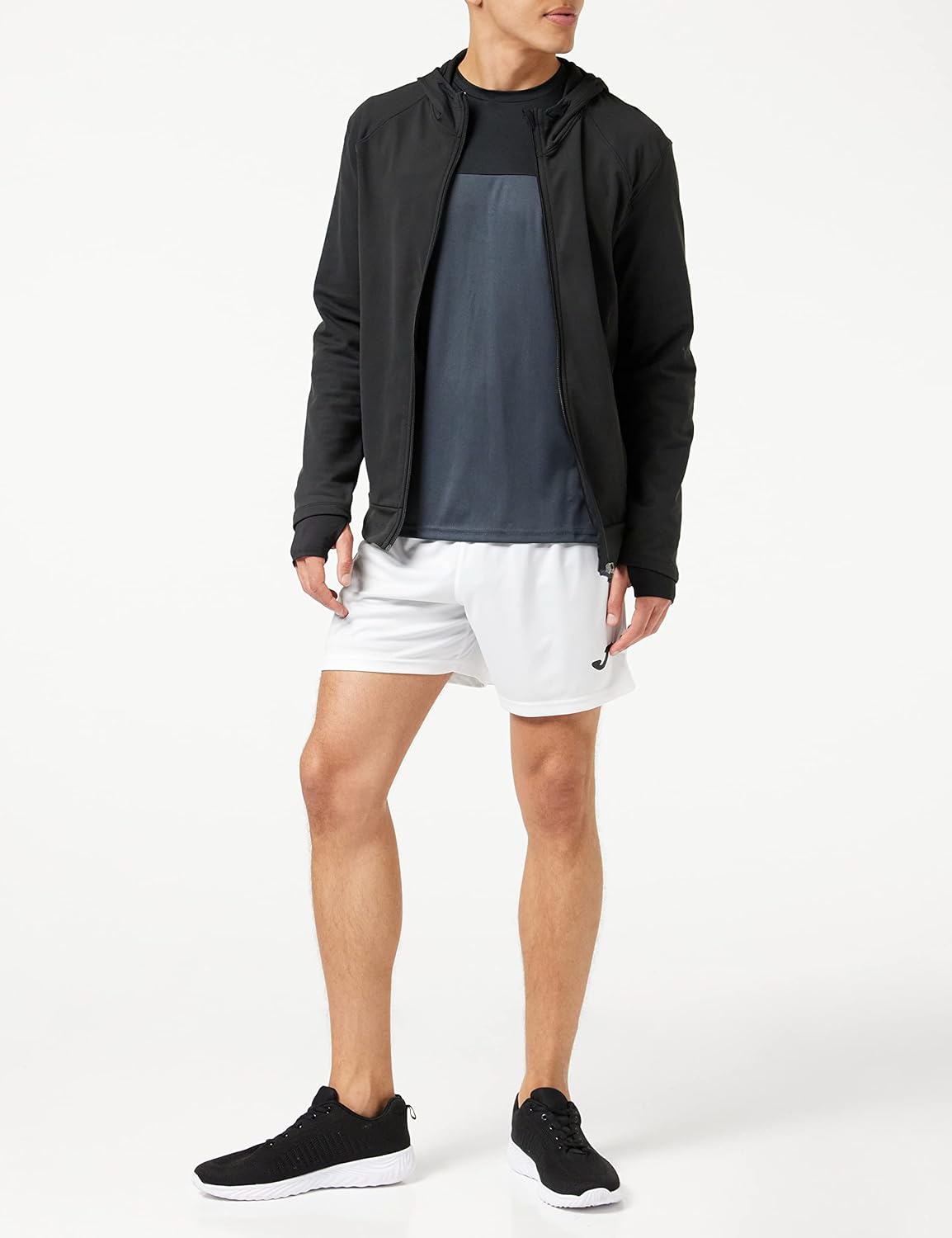 Joma T-Shirt Winner M/C Antracite-Black - Image 2