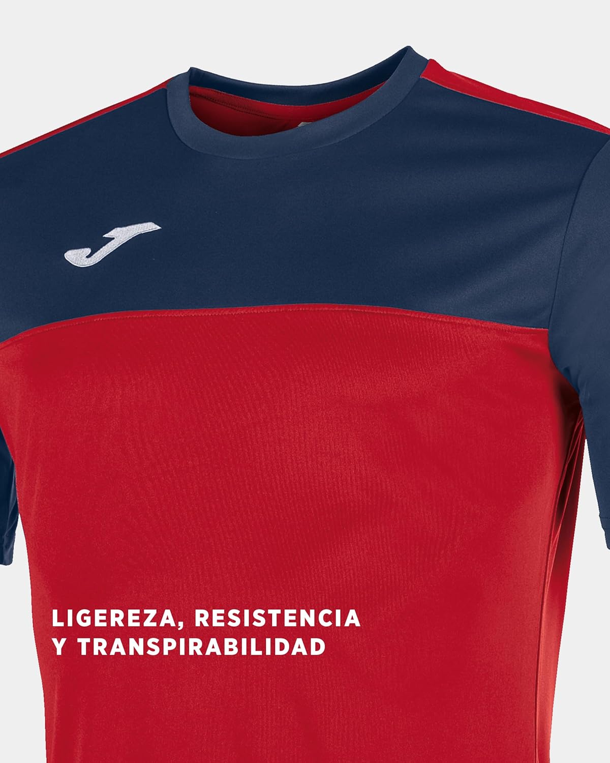 Joma T-Shirt Winner M/C RED-Navy - Image 4