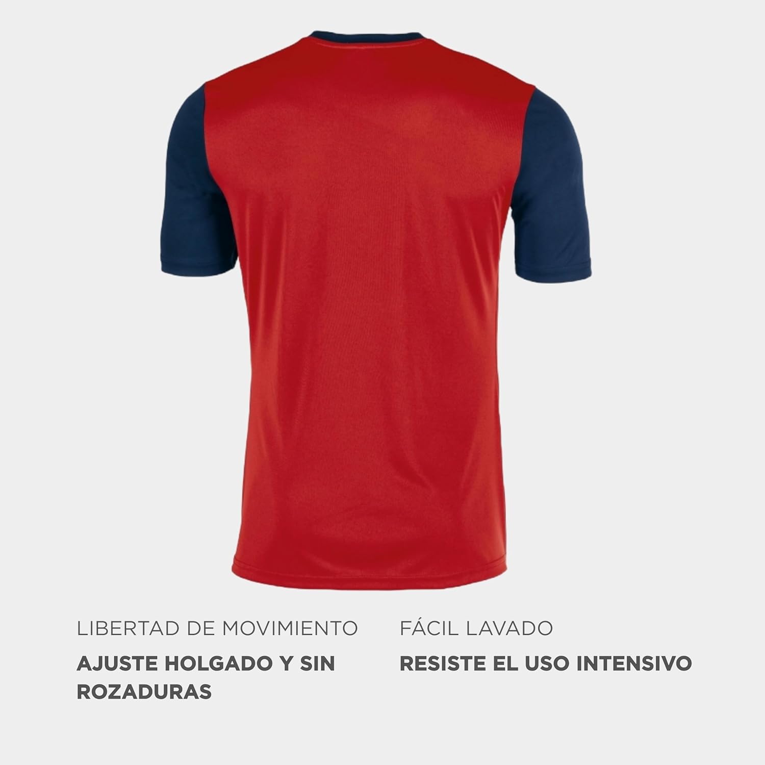 Joma T-Shirt Winner M/C RED-Navy - Image 3