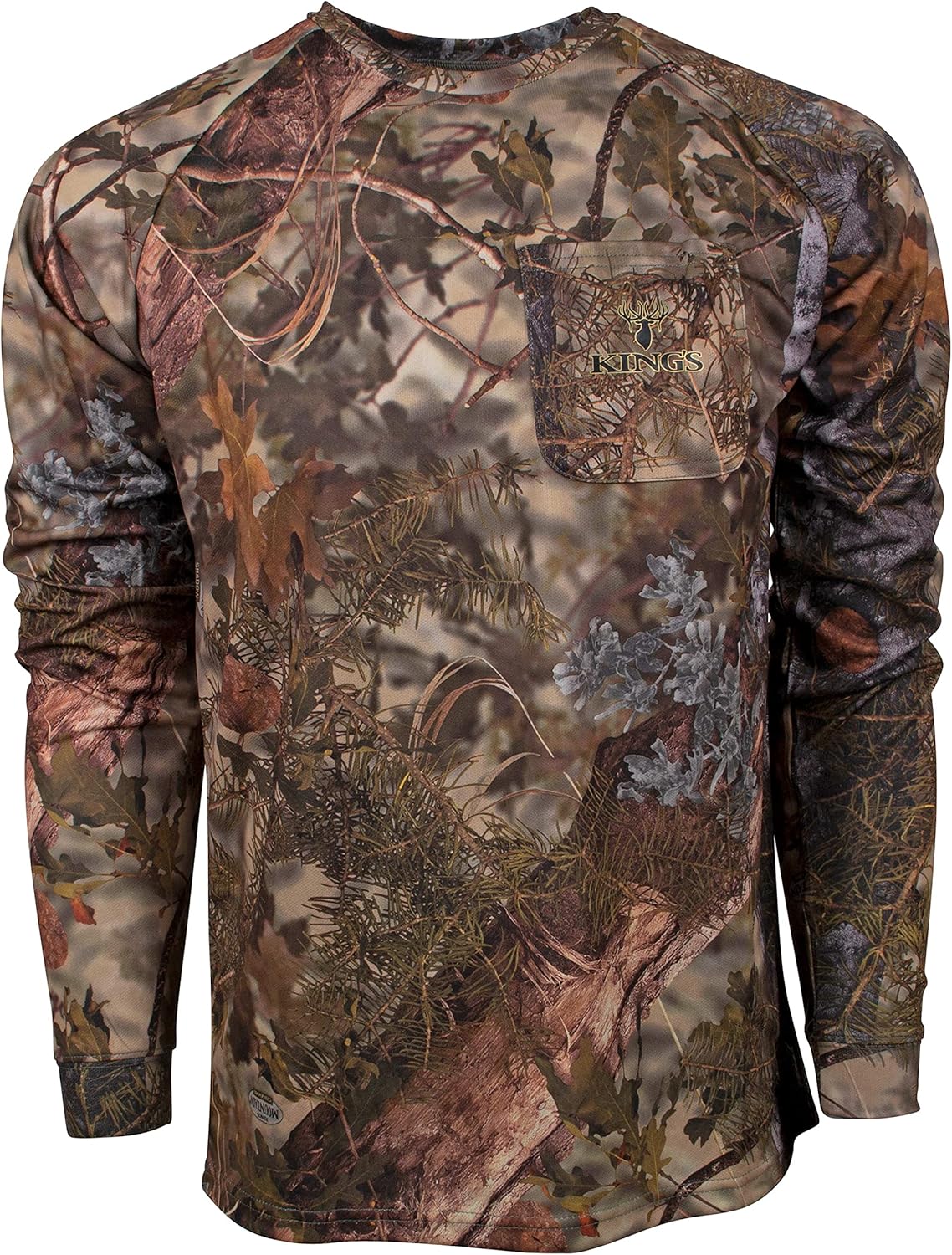 King's Camo Men's Kcm1087 Hunter Series Long Sleeve Shirt