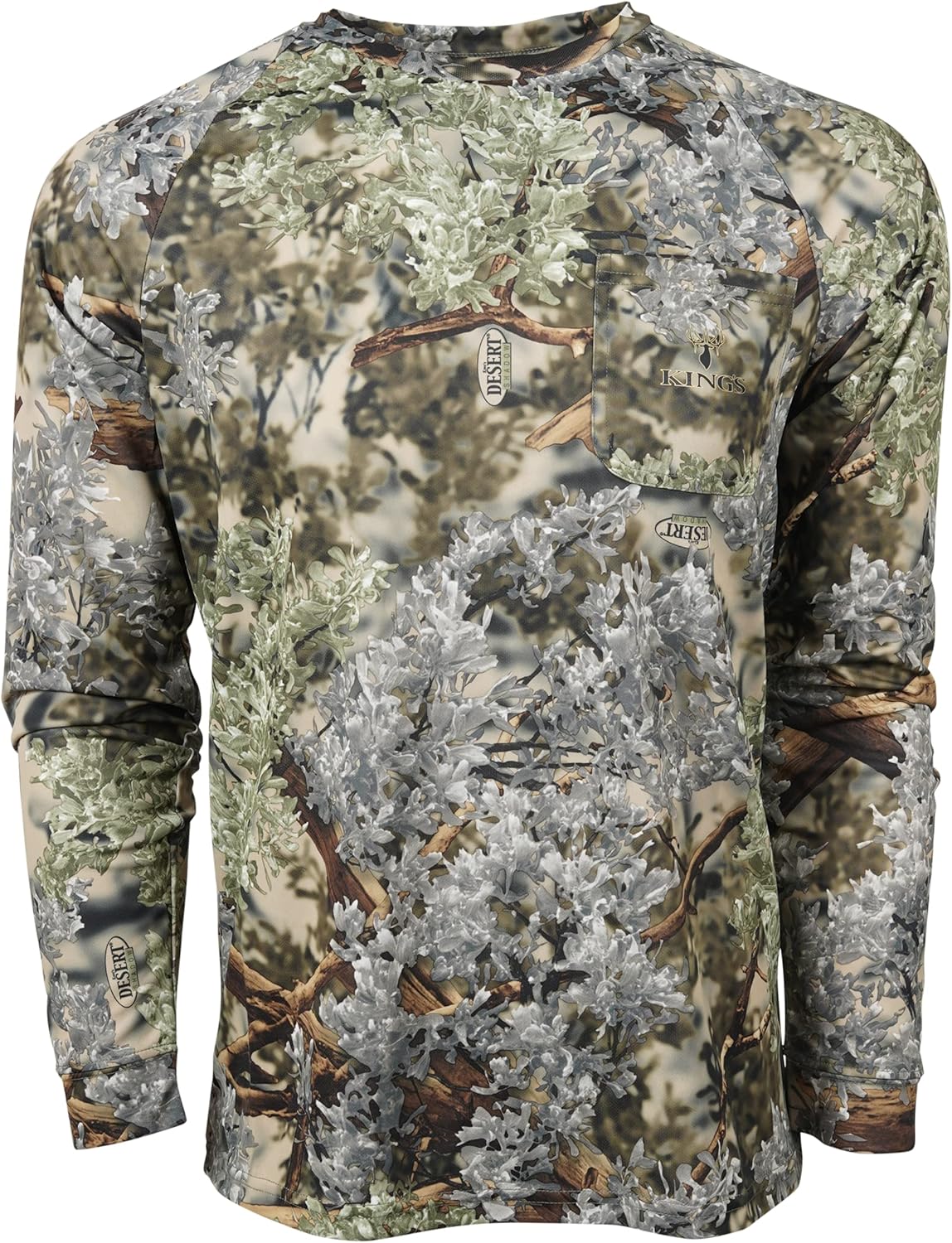 King's Camo Men's Kcm1087 Hunter Series Long Sleeve Shirt - Image 5