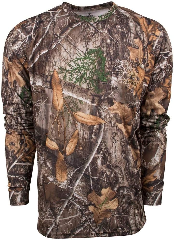 King's Camo Men's Kcm1087 Hunter Series Long Sleeve Shirt - Image 7