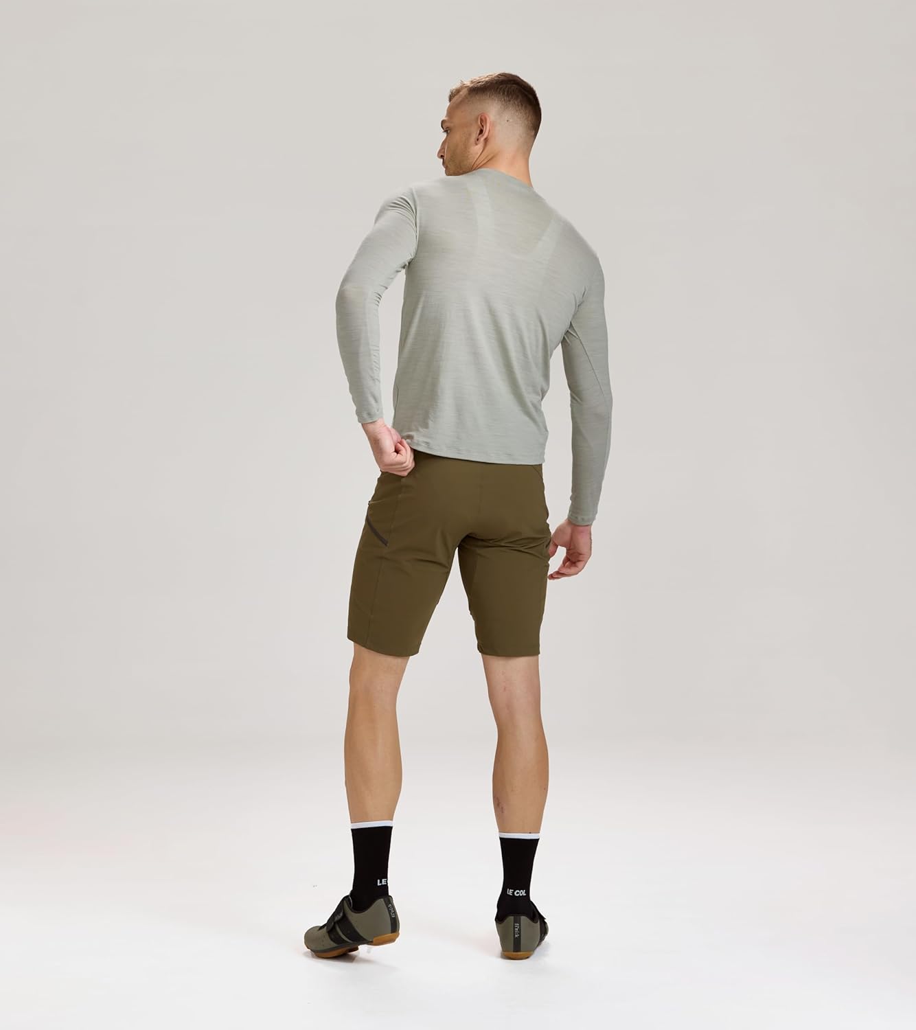 LE COL ARC Men's Merino Long Sleeve T-Shirt | Italian Merino Blend Cycling Top | Fast Wicking, Temperature Regulating | S-XL - Image 7