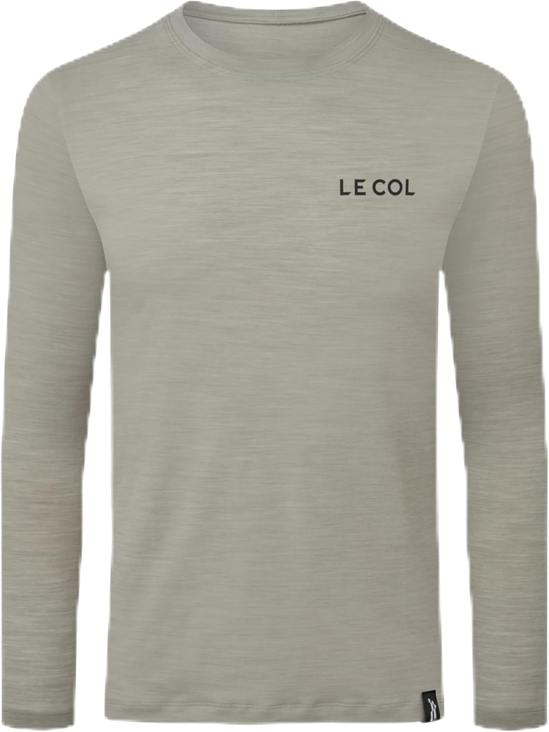 LE COL ARC Men's Merino Long Sleeve T-Shirt | Italian Merino Blend Cycling Top | Fast Wicking, Temperature Regulating | S-XL