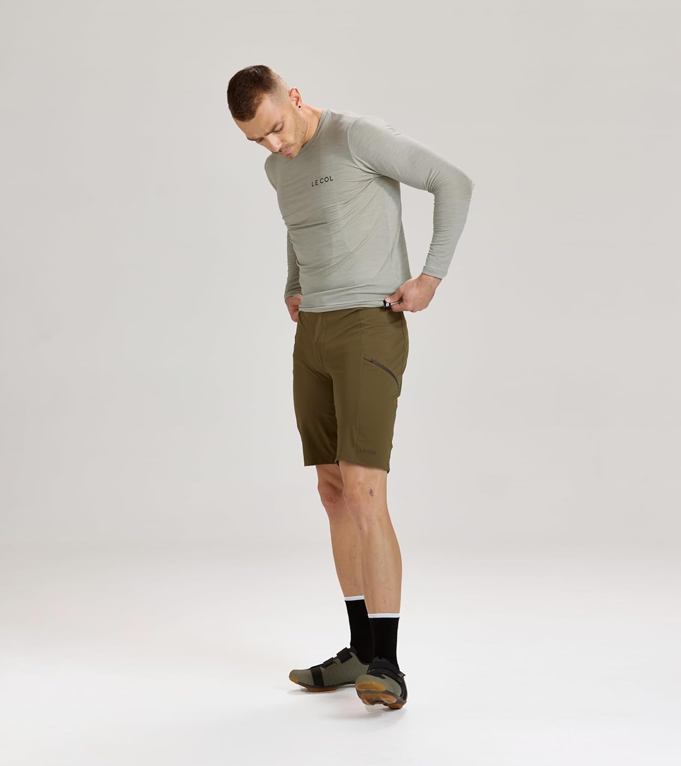 LE COL ARC Men's Merino Long Sleeve T-Shirt | Italian Merino Blend Cycling Top | Fast Wicking, Temperature Regulating | S-XL - Image 5