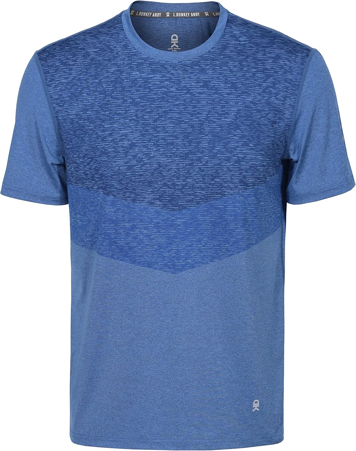 Little Donkey Andy Men's Quick Dry Sweat Wicking Stretch Short Sleeve T-Shirt UV Protection Workout Running Hiking Tee - Image 2
