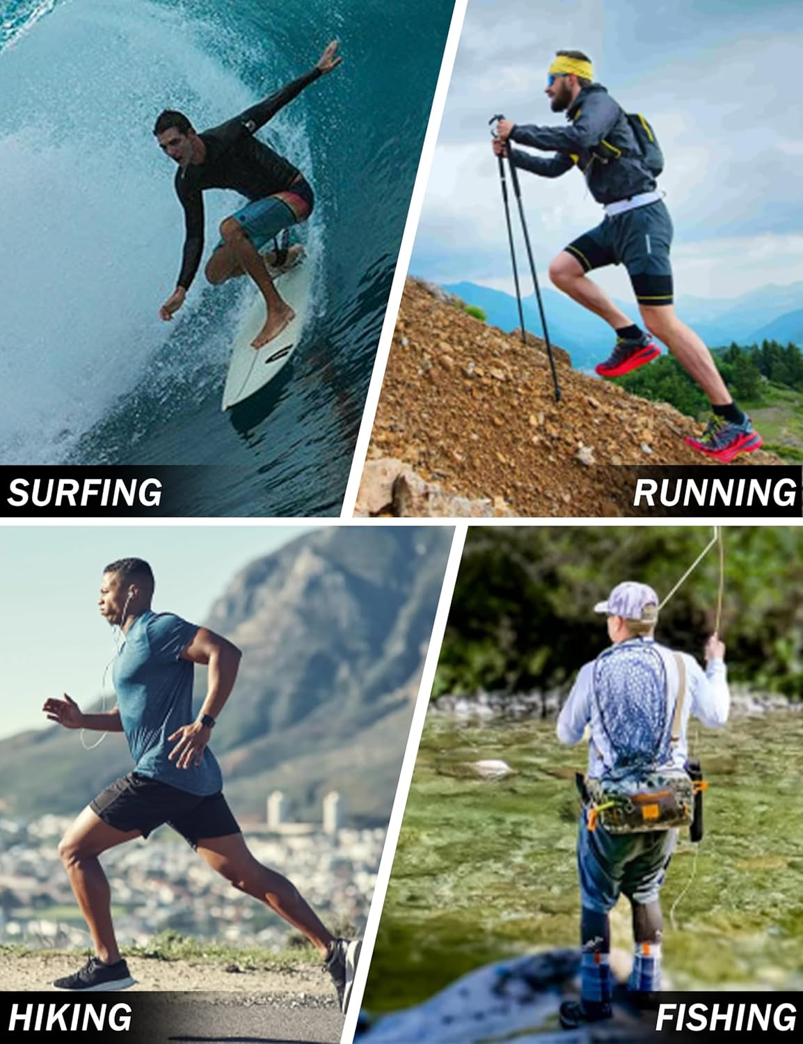 MAGCOMSEN Men's Long Sleeve Shirts UPF 50+ Sun Protection Dry Fit Shirts Athletic Fishing Hiking Workout Rash Guard - Image 6