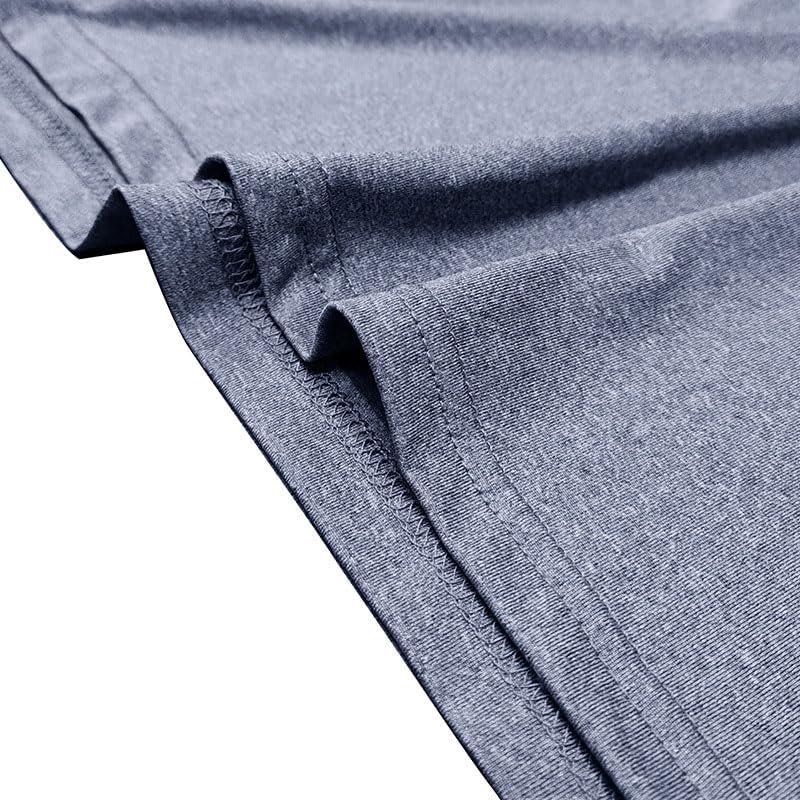 Men's Outdoor Sports T-Shirt 1/4 Zipper Solid Color Casual Slim Stand Collar High Elastic Quick Dry Short Sleeve - Image 6