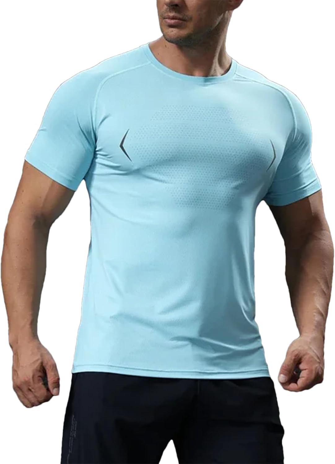 Men's Quick-Dry Sport T-Shirt, Breathable Outdoor Running Top - Image 8