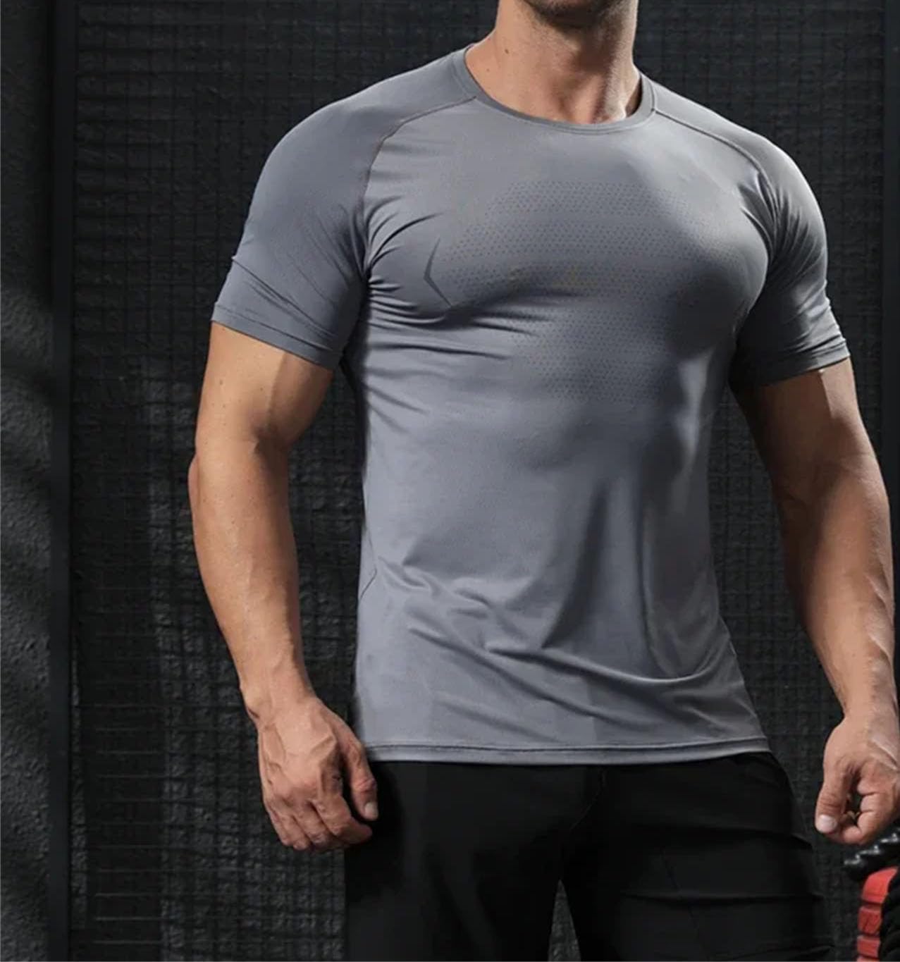 Men's Quick-Dry Sport T-Shirt, Breathable Outdoor Running Top - Image 5