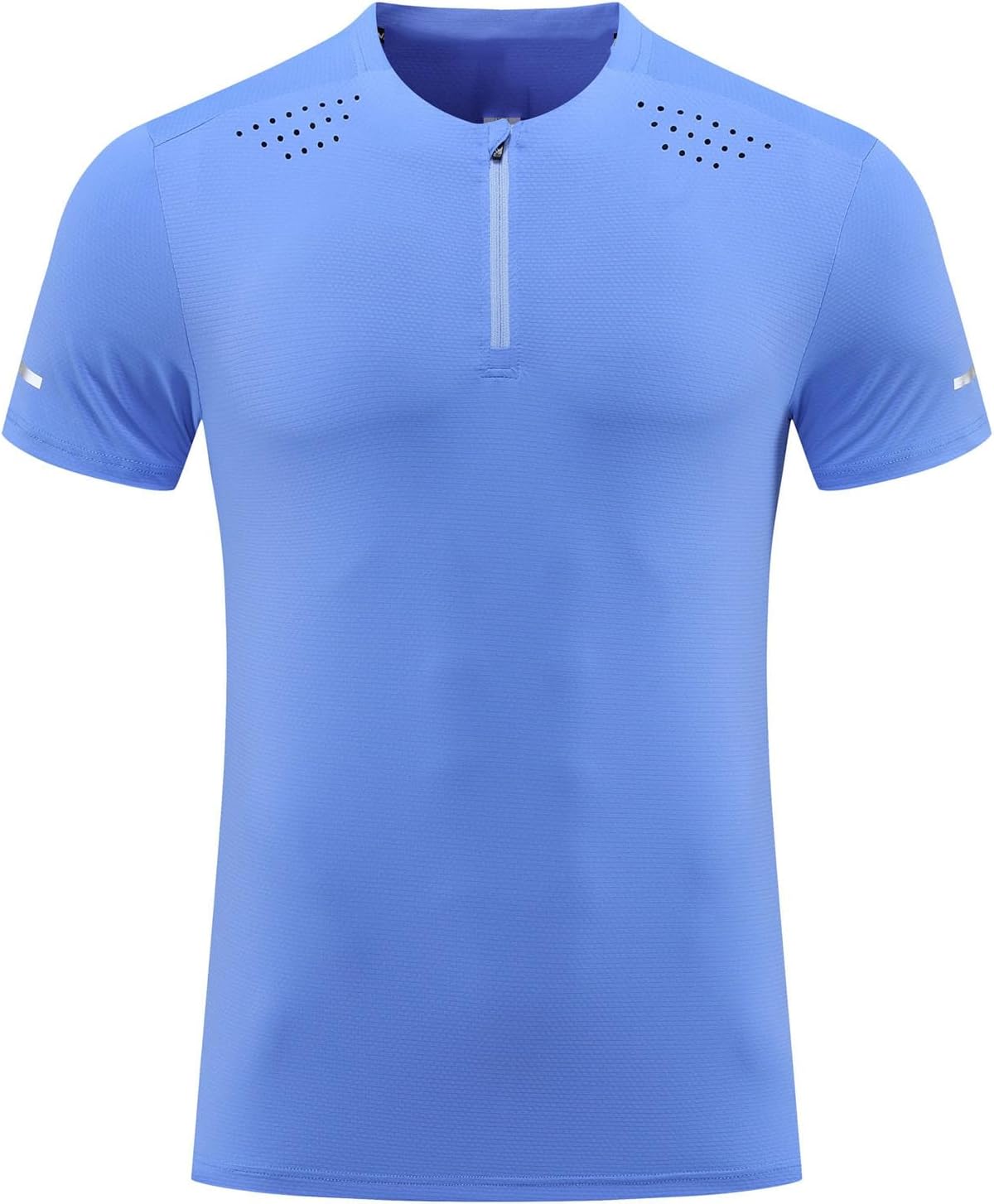 Men's Reflective Sport T-Shirt, Quick-Dry Gym Running Top - Image 6