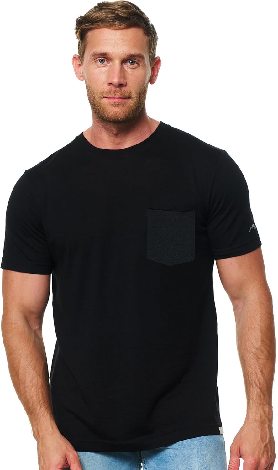 Merino Wool T-Shirt Mens - Short Sleeve Merino Wool Shirts for Men Sport Lightweight Thermal Base Layer Hiking Tshirt - Image 24