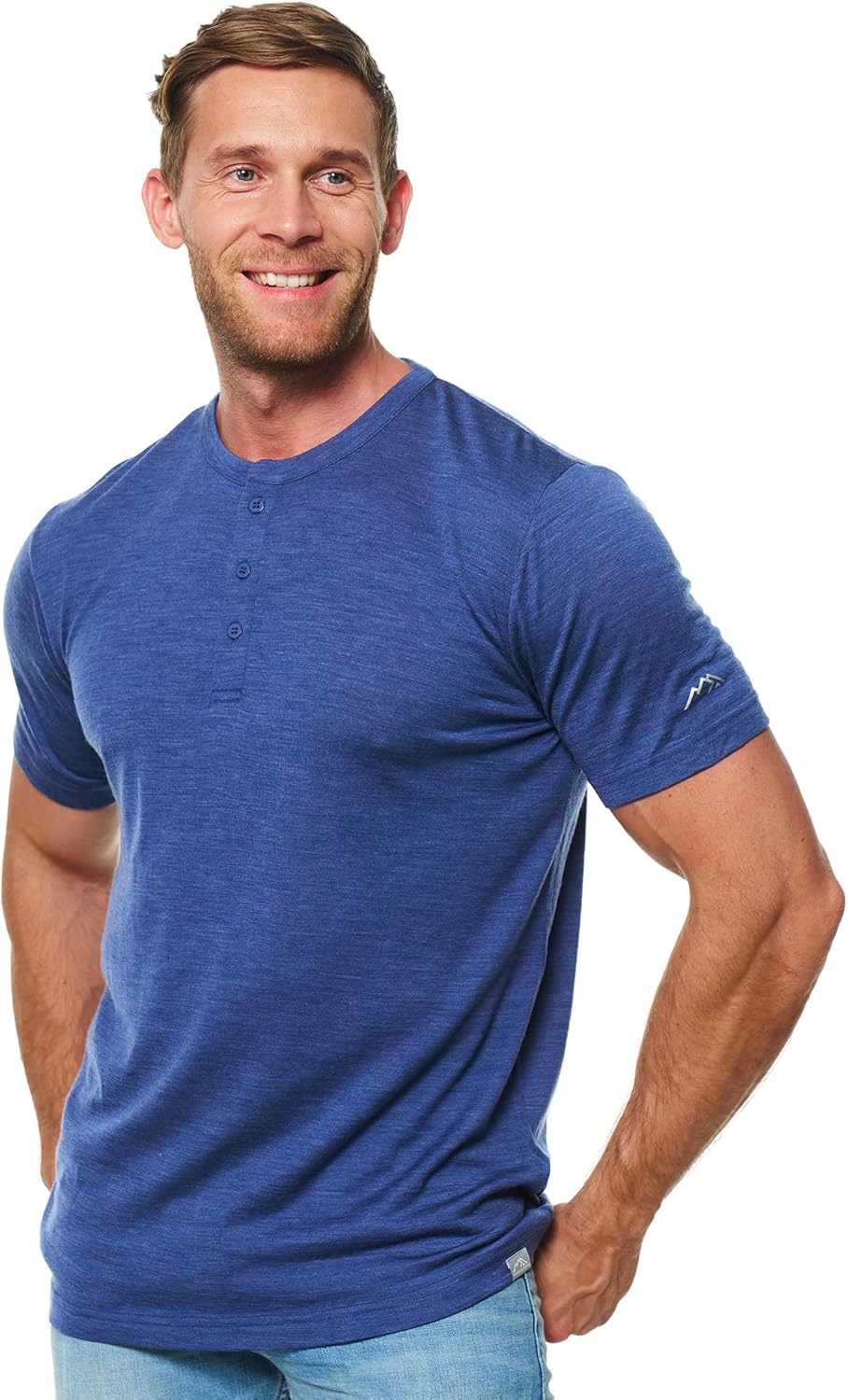 Merino Wool T-Shirt Mens - Short Sleeve Merino Wool Shirts for Men Sport Lightweight Thermal Base Layer Hiking Tshirt - Image 13