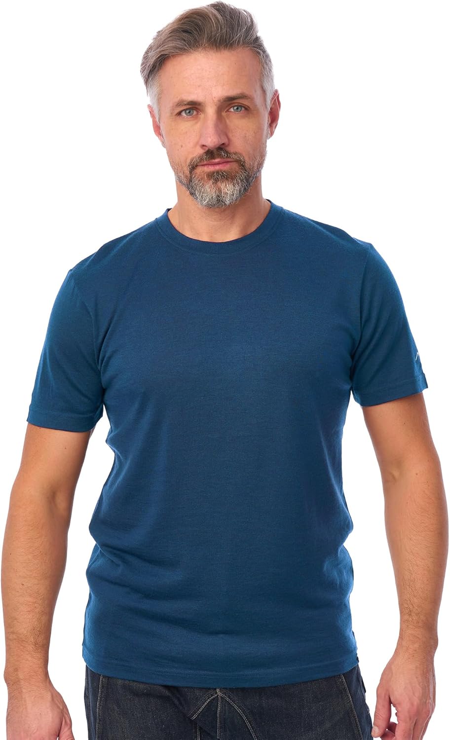 Merino Wool T-Shirt Mens - Short Sleeve Merino Wool Shirts for Men Sport Lightweight Thermal Base Layer Hiking Tshirt - Image 21