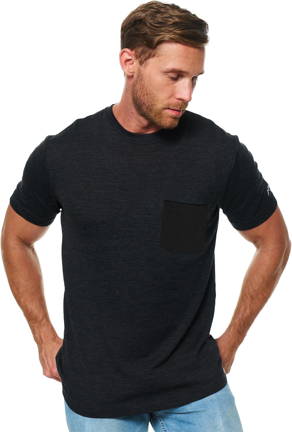 Merino Wool T-Shirt Mens - Short Sleeve Merino Wool Shirts for Men Sport Lightweight Thermal Base Layer Hiking Tshirt - Image 26