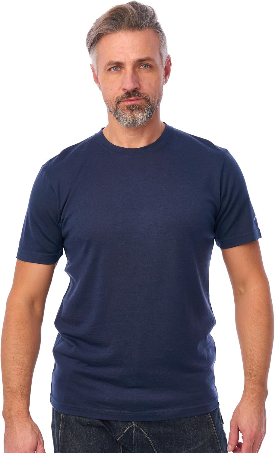 Merino Wool T-Shirt Mens - Short Sleeve Merino Wool Shirts for Men Sport Lightweight Thermal Base Layer Hiking Tshirt - Image 17