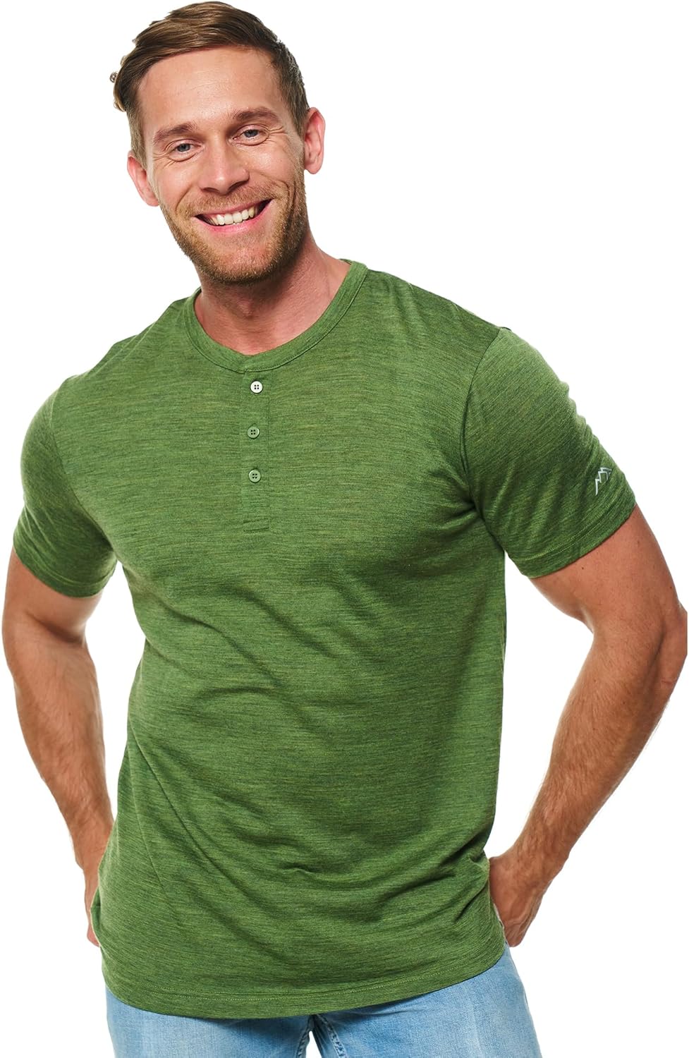 Merino Wool T-Shirt Mens - Short Sleeve Merino Wool Shirts for Men Sport Lightweight Thermal Base Layer Hiking Tshirt - Image 19