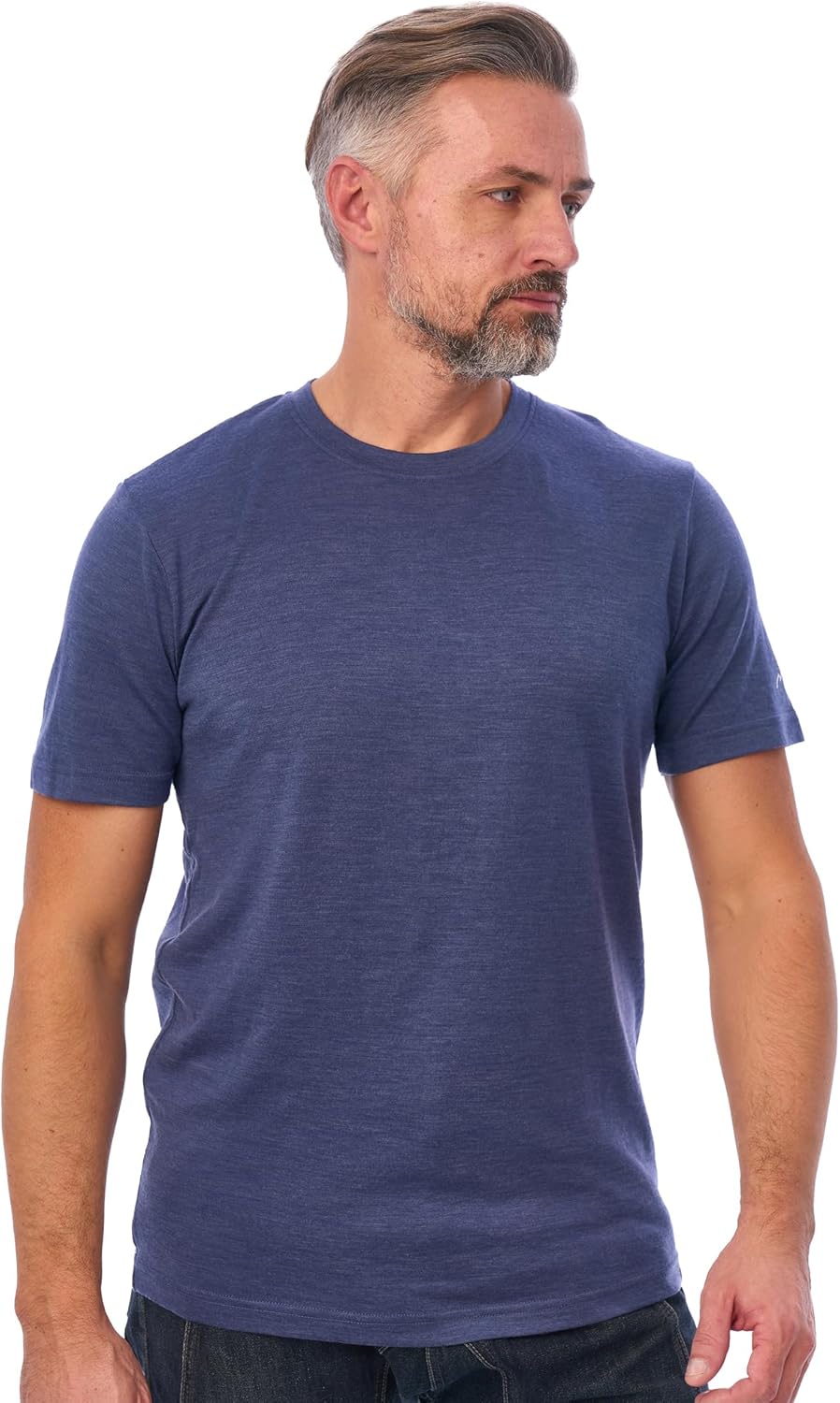 Merino Wool T-Shirt Mens - Short Sleeve Merino Wool Shirts for Men Sport Lightweight Thermal Base Layer Hiking Tshirt - Image 25