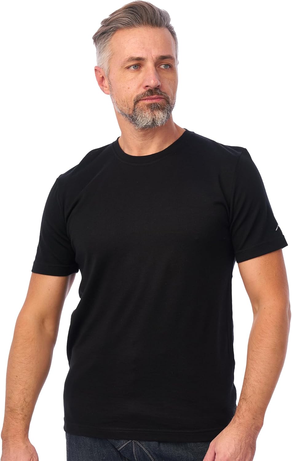 Merino Wool T-Shirt Mens - Short Sleeve Merino Wool Shirts for Men Sport Lightweight Thermal Base Layer Hiking Tshirt - Image 27