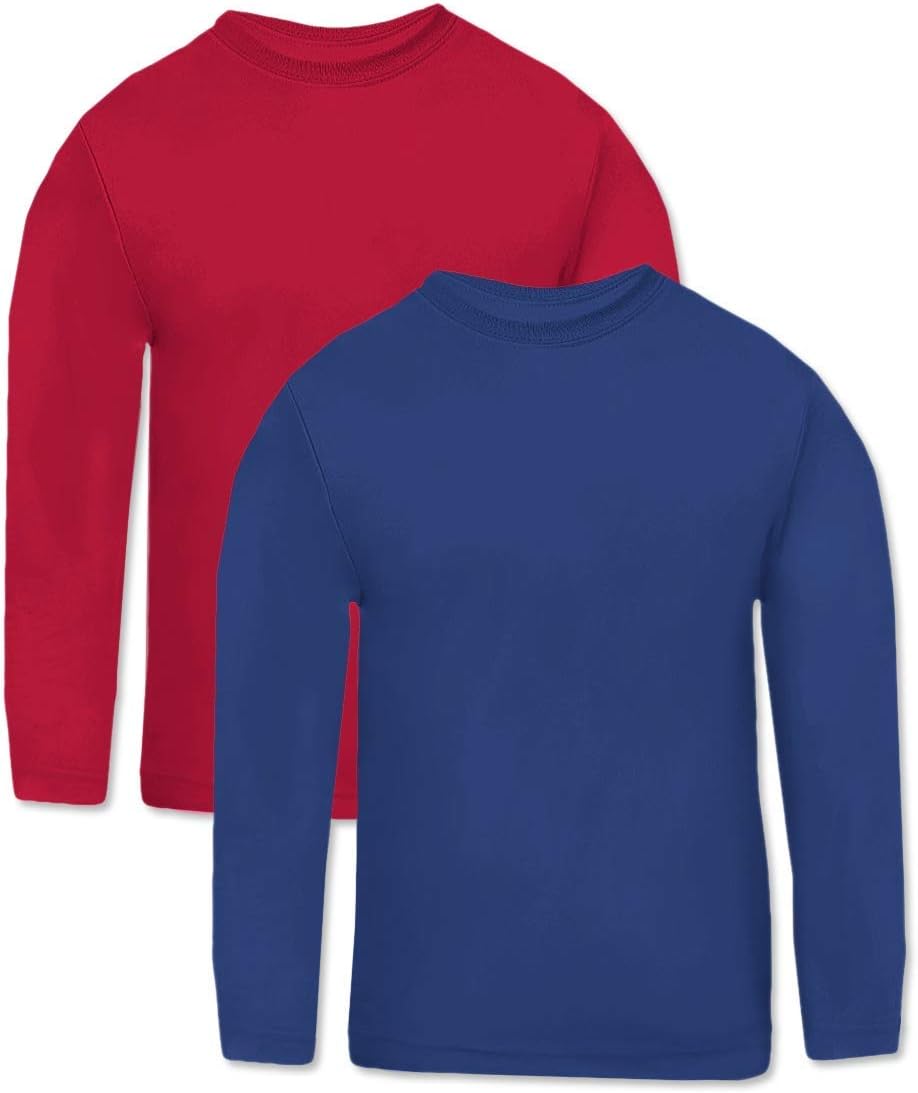 Multi Pack Hanes Men?s Cool Dri Long Sleeve Performance - Image 7
