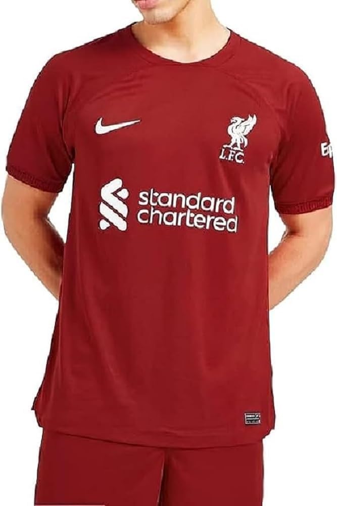 Nike 2023-2024 Liverpool Home Football Soccer T-Shirt Jersey