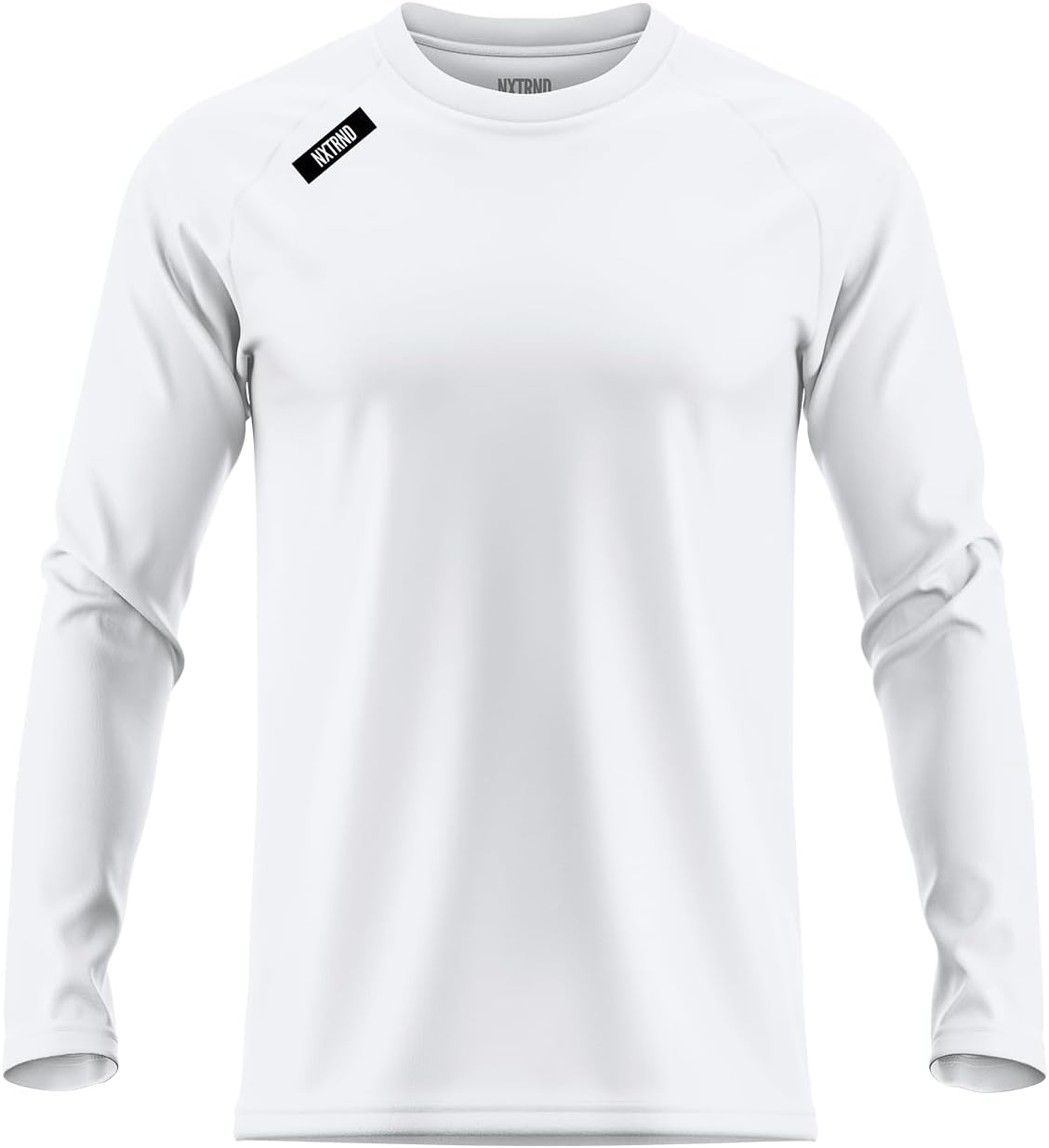 Nxtrnd Hybrid Pro Men's Long Sleeve T-Shirt, Relaxed Fit, Poly Spandex Blend - Image 5