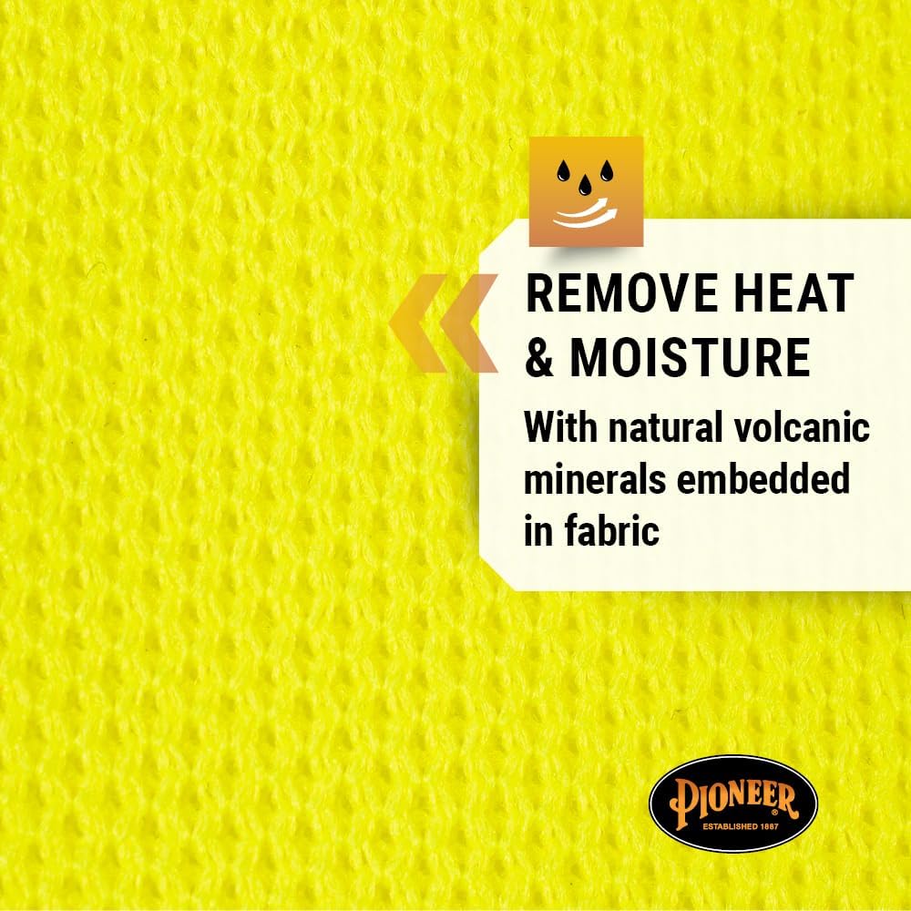 Pioneer Hi Vis Cooling Shirt - Class 3 Safety T-Shirt - for Construction, Roadway, Traffic - Image 3