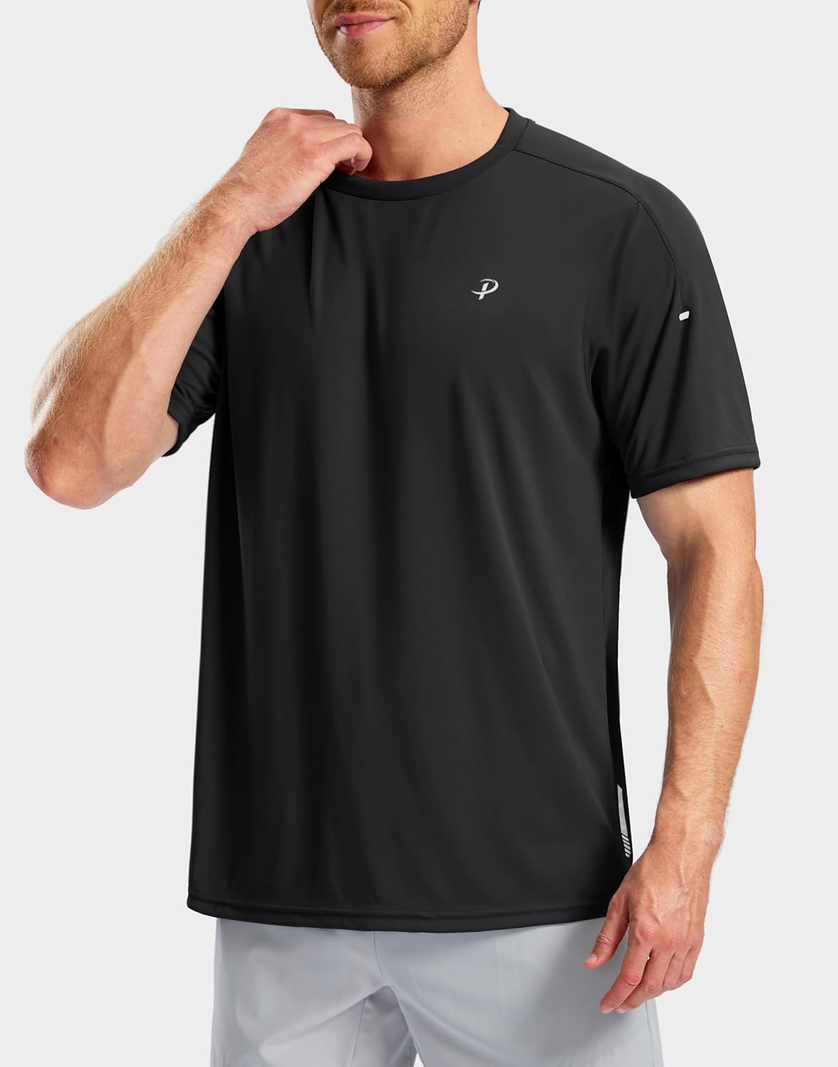 Pudolla Men's Workout Running T-Shirts Lightweight Quick Dry Athletic Gym Shirts for Men Short Sleeve Sport Tee Tops - Image 4