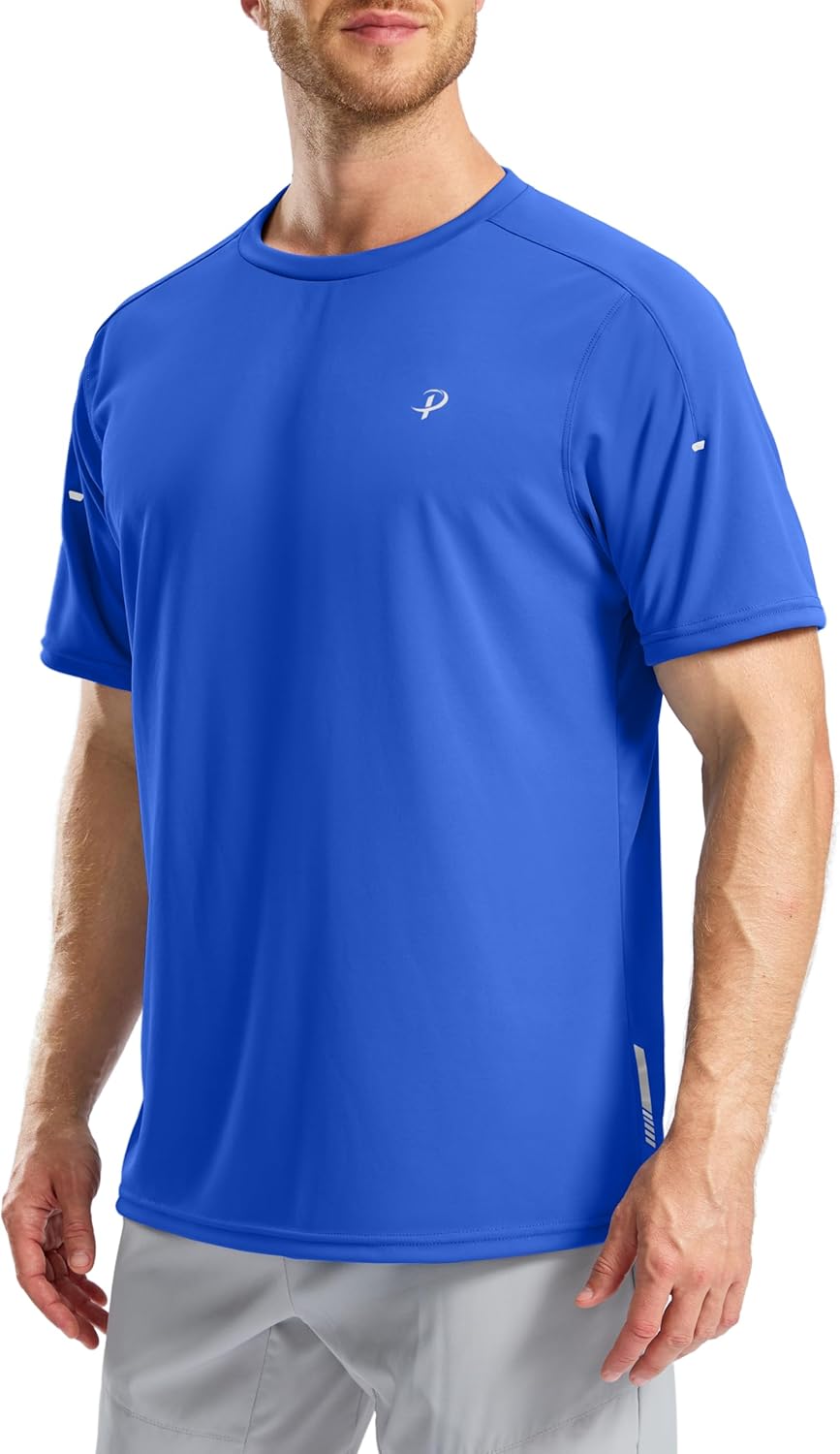 Pudolla Men's Workout Running T-Shirts Lightweight Quick Dry Athletic Gym Shirts for Men Short Sleeve Sport Tee Tops - Image 14